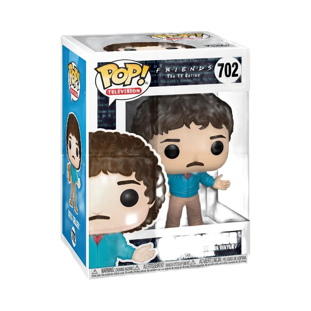 Funko Pop! Ross Geller 80's Hair - Friends Tv Show #702 - HypeFly India View 2