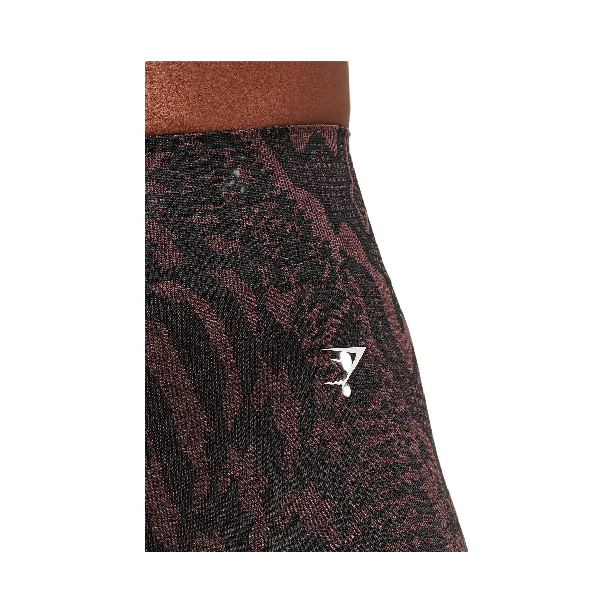 Gymshark Adapt Houndstooth Shorts - Black/Reset Pink - HypeFly India View 5