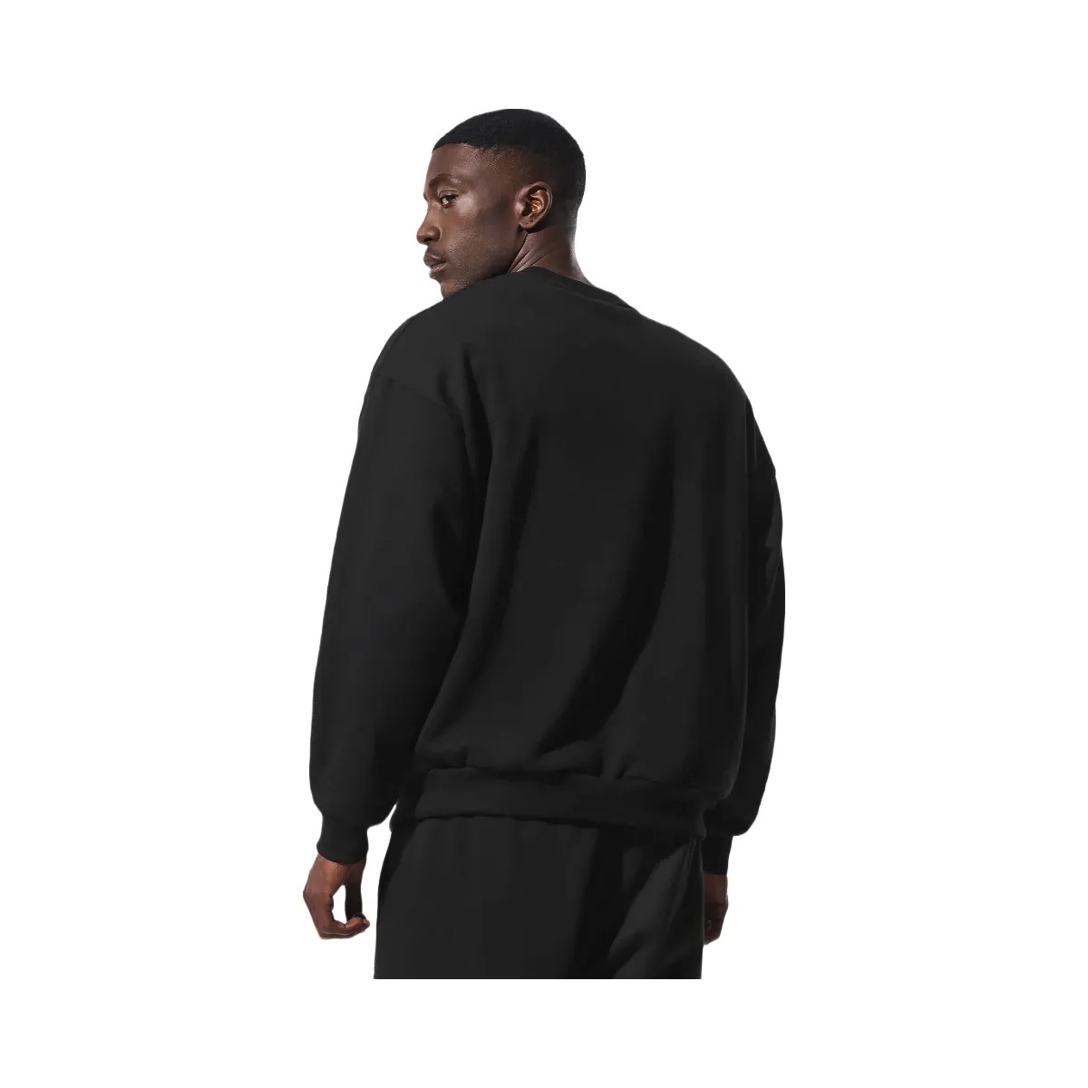 Alo Accolade Crew Neck Pullover - Black - HypeFly India View 2