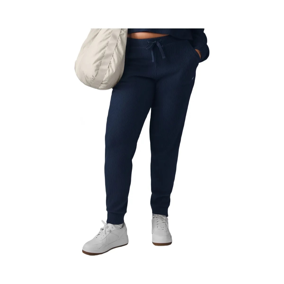 Alo Women's Muse Sweatpant - Navy - HypeFly India View 6