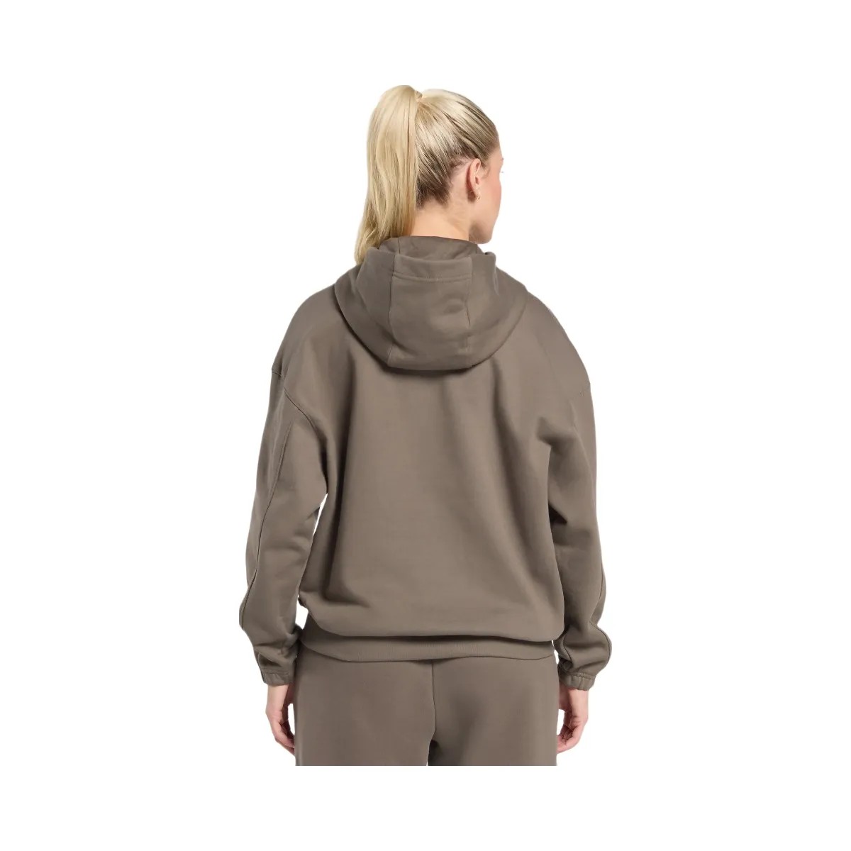 Gymshark Rest Day Sweats 2.0 Oversized Hoodie - Camo Brown - HypeFly India View 2