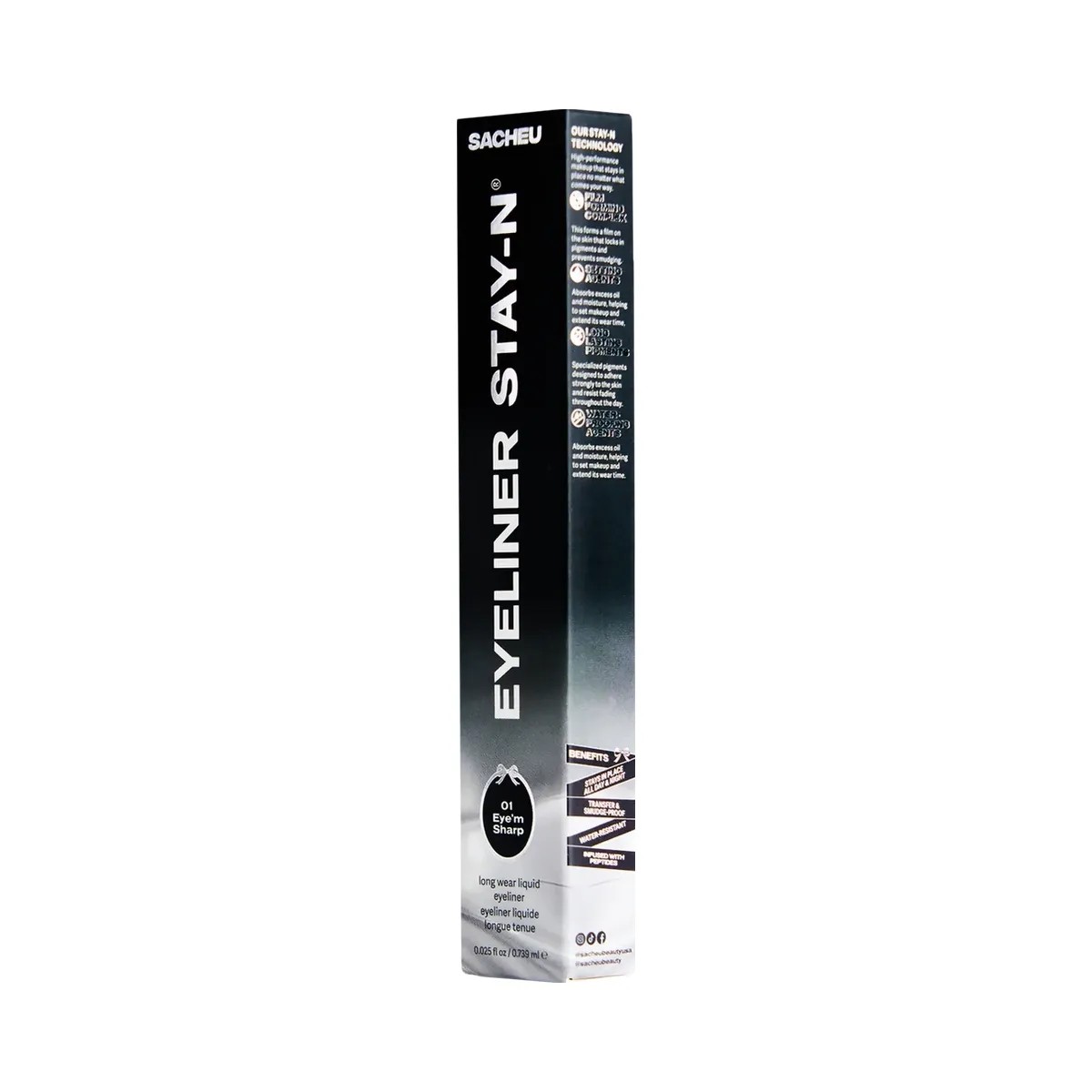 SACHEU Long Wear Liquid Eyeliner STAY-N - HypeFly India View 1