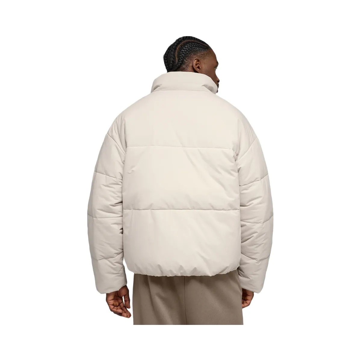 Alo Men's Stretch Woven Street Puffer - Bone - HypeFly India View 4