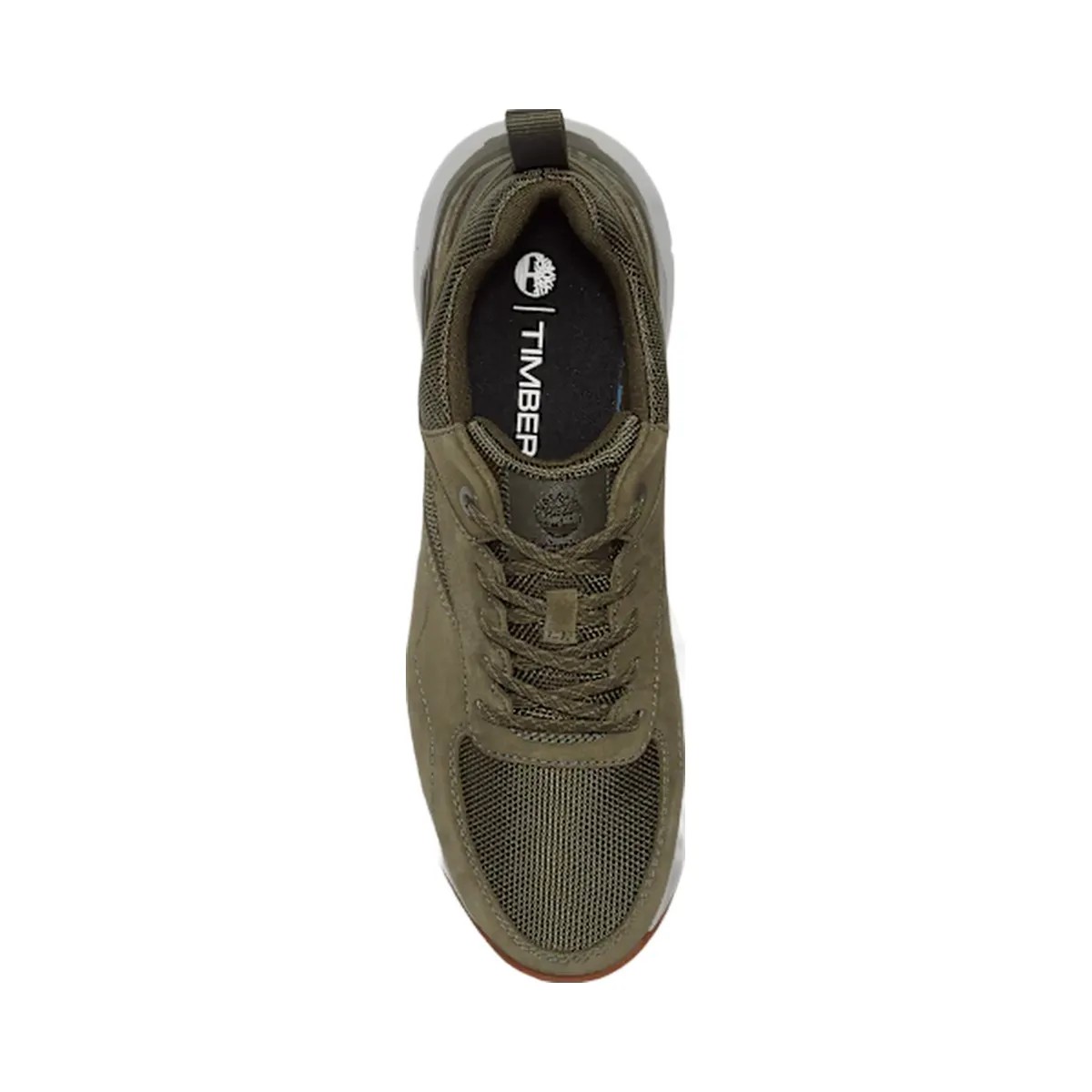 Timberland Voyager Park Low Lace-Up Sneaker Dark Green Mesh Men'S - HypeFly India View 2