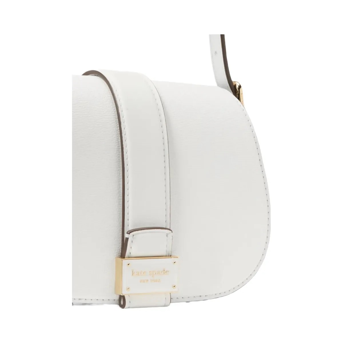 Kate Spade Nouveau Mini Saddle Bag True White - HypeFly India View 5