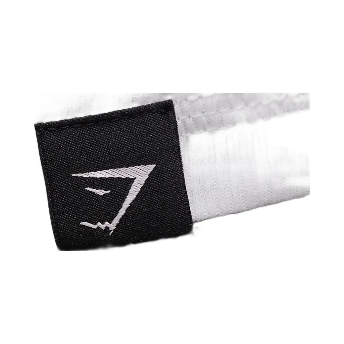 Gymshark Ribbed Tank 1PK - White/Black - HypeFly India View 5