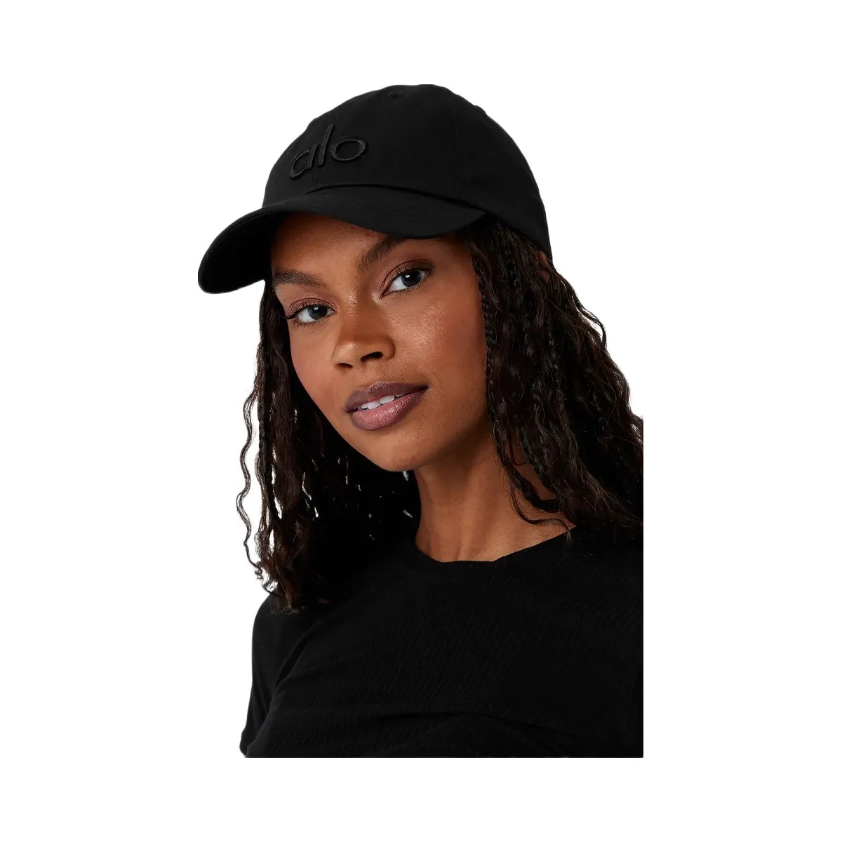 Alo Off-Duty Cap - Black/Black - HypeFly India View 4