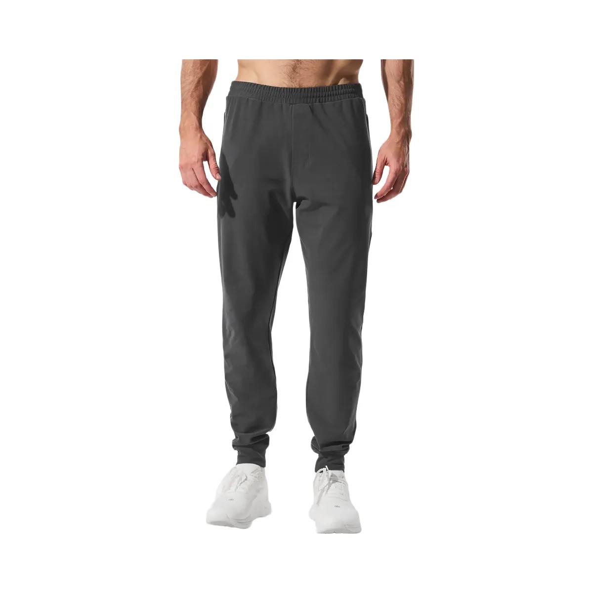 Alo Men's Conquer Max Performance Jogger - Anthracite - HypeFly India View 1