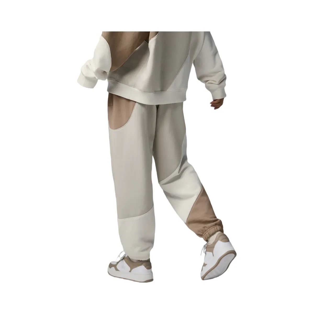 Alo Make Waves Sweatpant - Ivory/Bone/Gravel - HypeFly India View 3