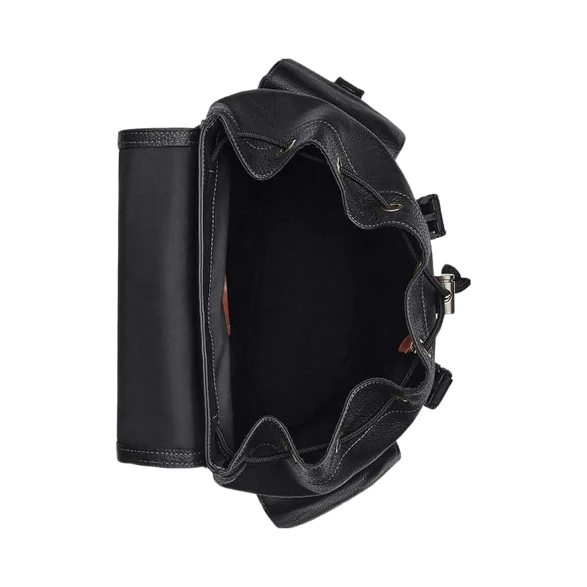 Coach Clark Backpack Pebbled Leather-Gunmetal-Black - HypeFly India View 3