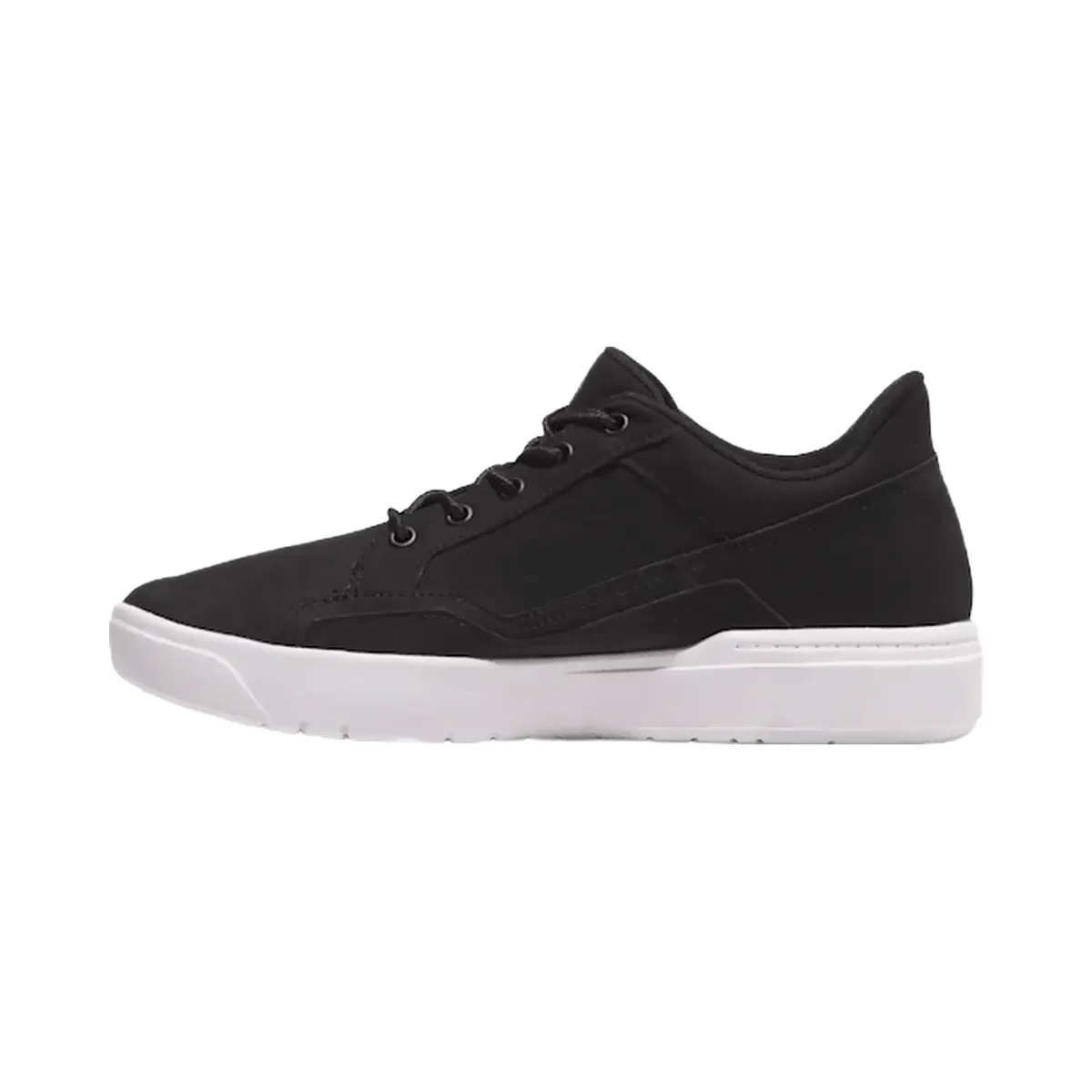 Timberland Mens Allston Low Lace-Up Sneaker Black Nubuck - HypeFly India View 5