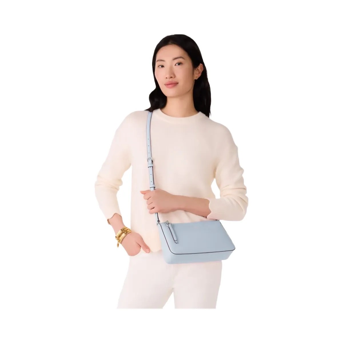 Kate Spade Ginnie Crossbody Watercolor Blue - HypeFly India View 2