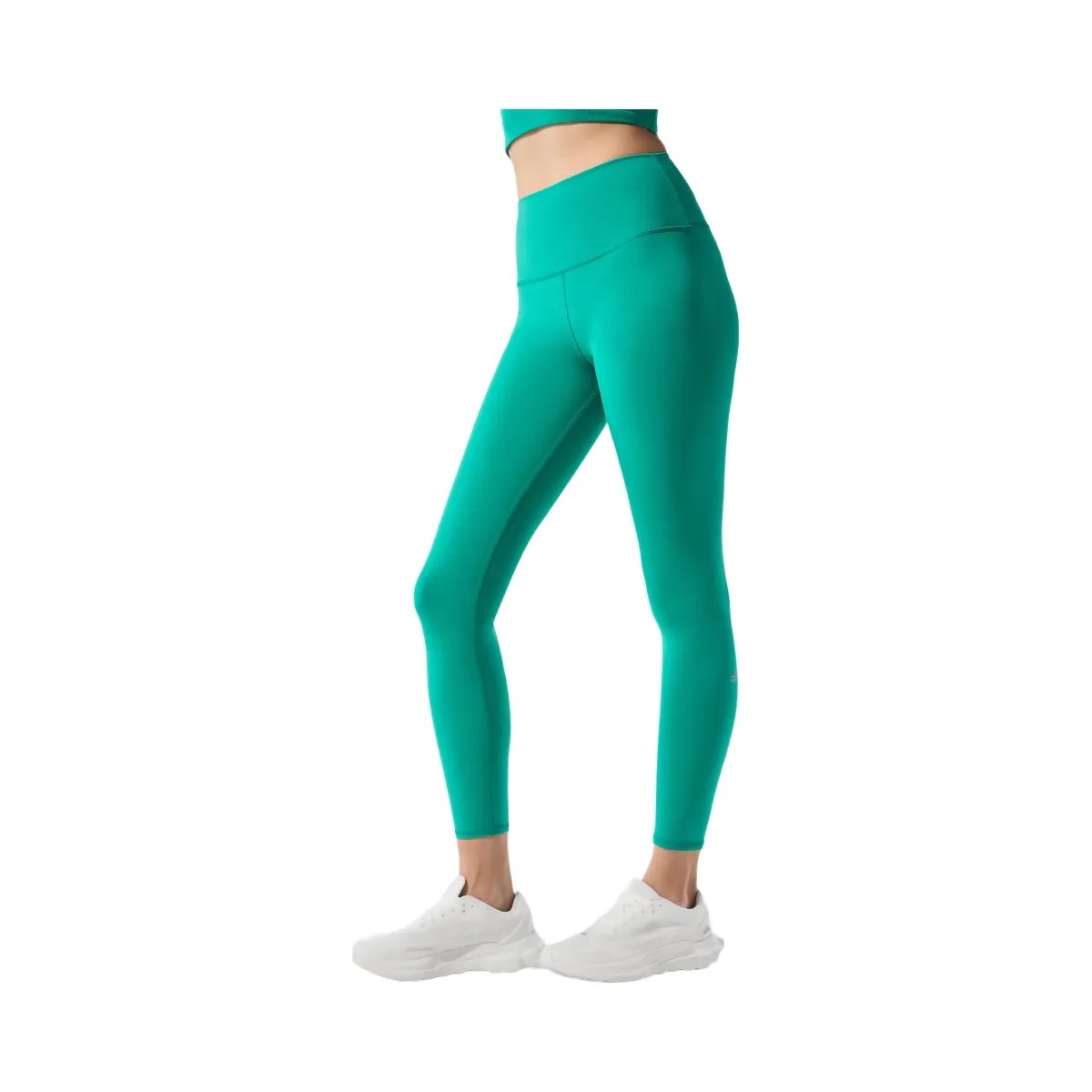 Alo Women's 7/8 High-Waist Airbrush Legging - Spruce Green - HypeFly India View 1