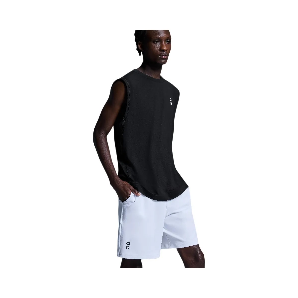 On Courtside Shorts White - HypeFly India View 6
