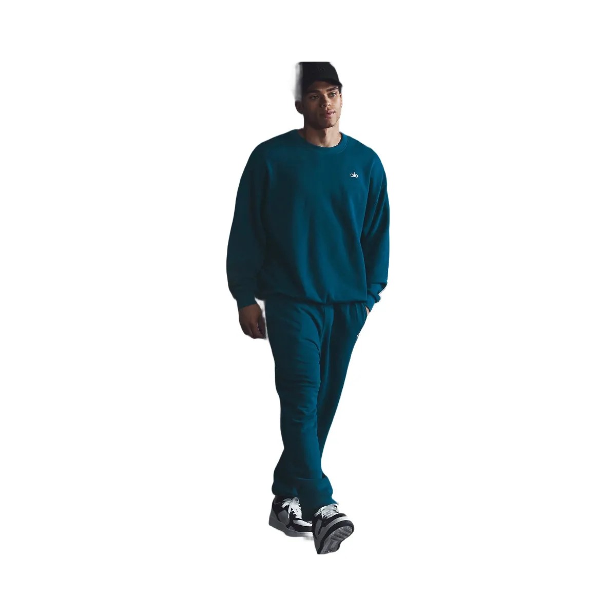 Alo Men's Accolade Sweatpant - Eclipse Blue - HypeFly India View 1