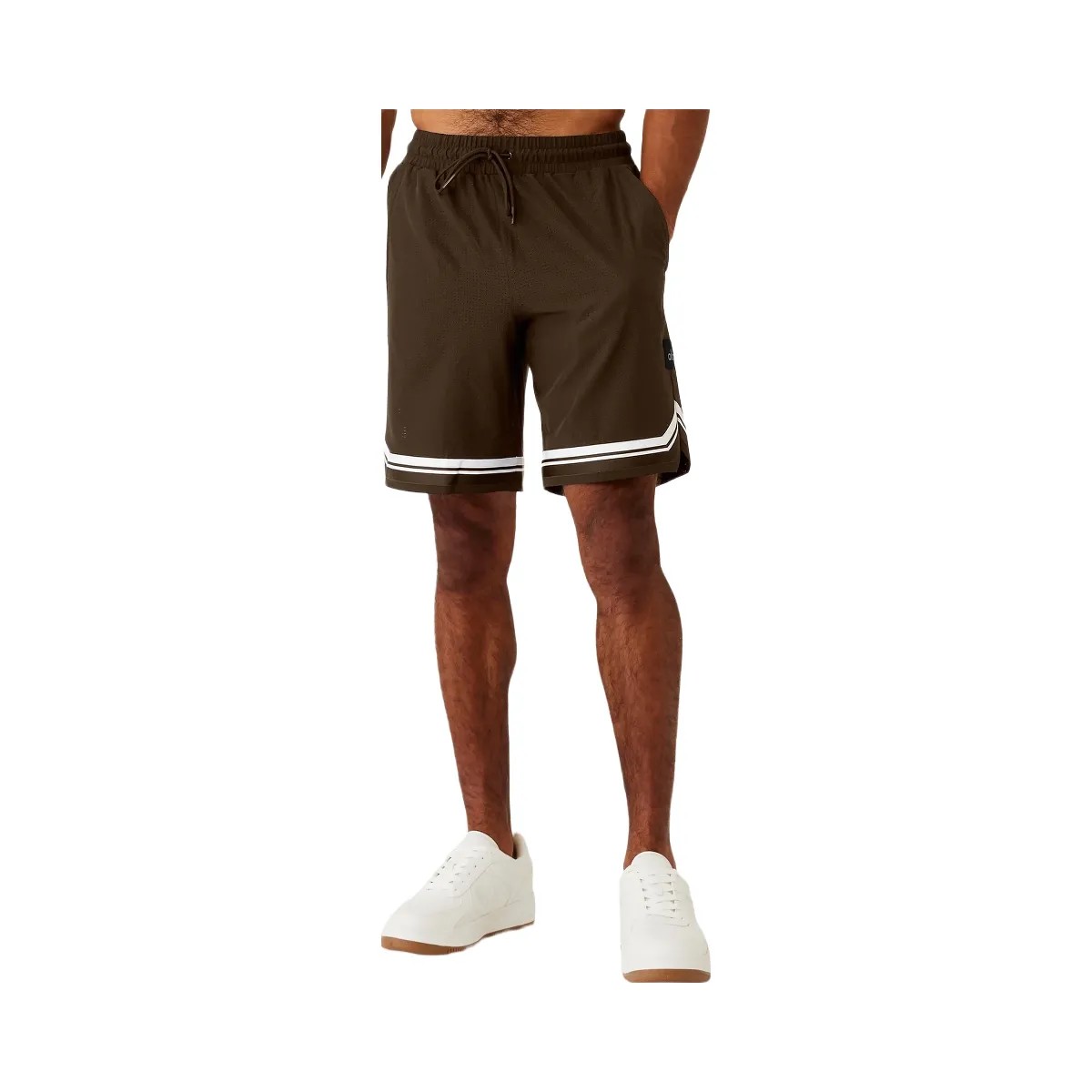 Alo Men's 9" Traction Arena Short - Espresso - HypeFly India View 1