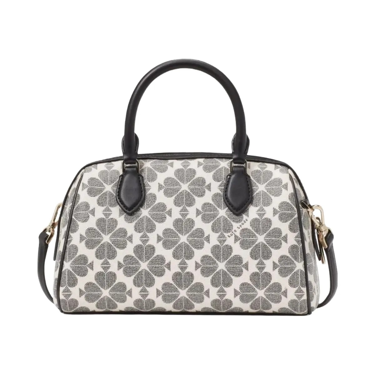 Kate Spade Flower Small Dolly Duffle Black Multi - HypeFly India View 5