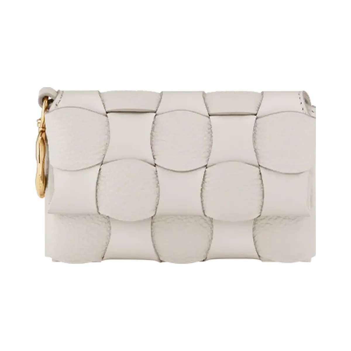 Polene Neiti Card Holder Duo Chalk - HypeFly India View 5