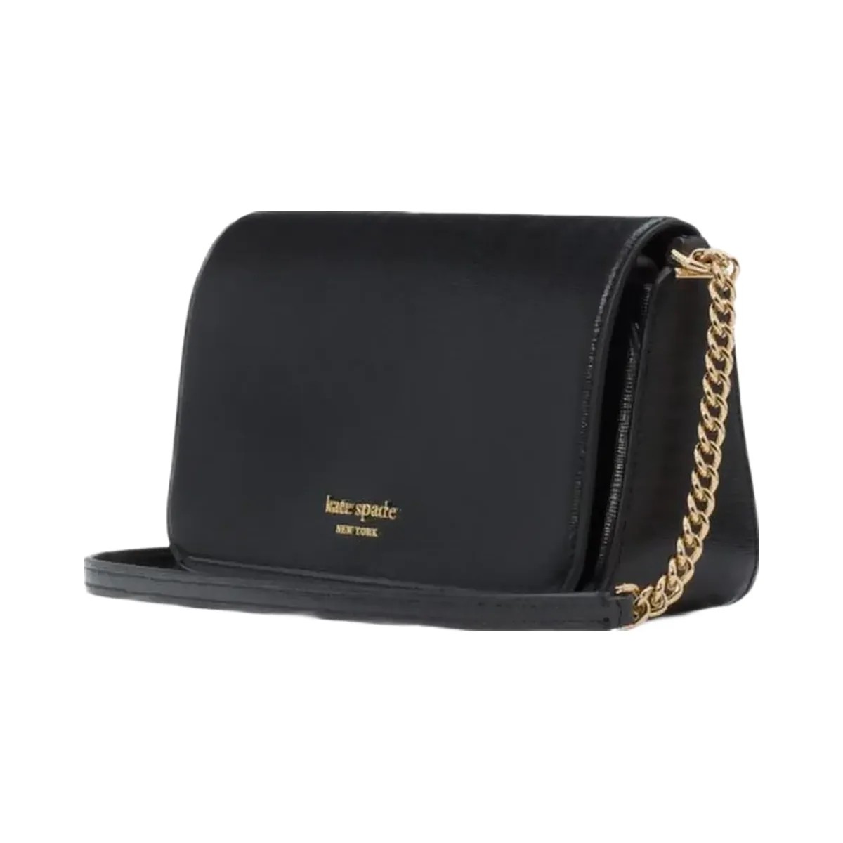 Kate Spade Devin Flap Chain Wallet Black - HypeFly India View 1