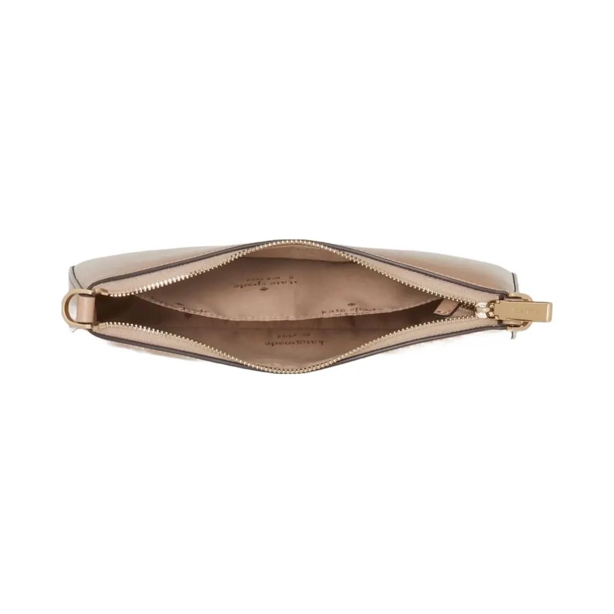 Kate Spade Duet Colorblock Saffiano Leather Small Crossbody Toasted Hazelnut Multi - HypeFly India View 3