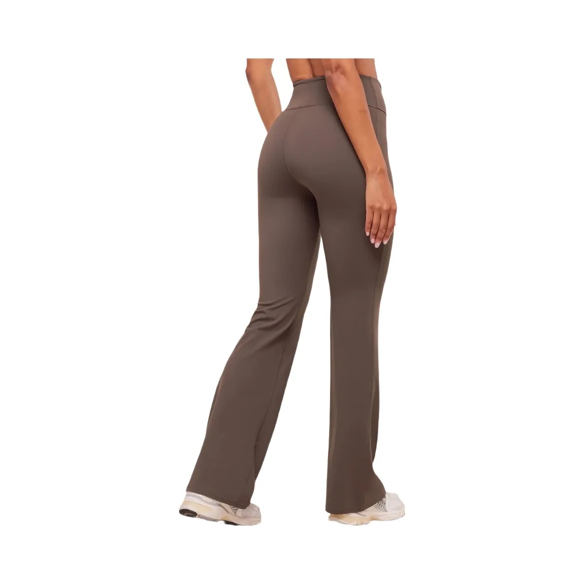 Gymshark Twist Front Straight Leg Legging - Walnut Brown - HypeFly India View 3