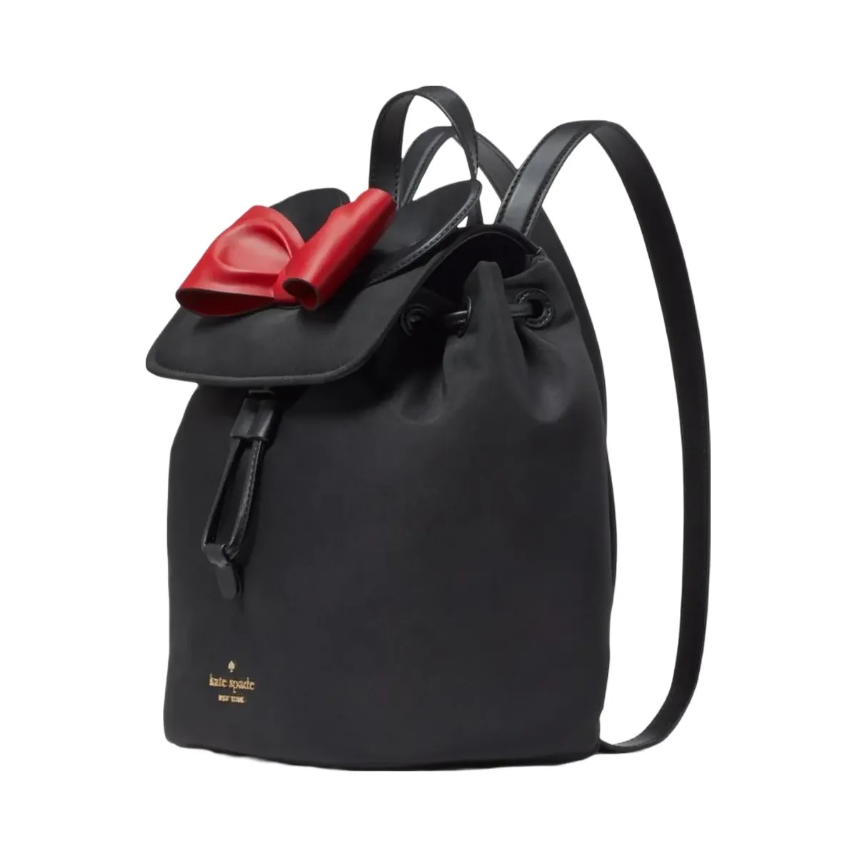 Kate Spade Disney X Kate Spade New York Minnie 3d Flap Backpack Black Multi - HypeFly India View 3