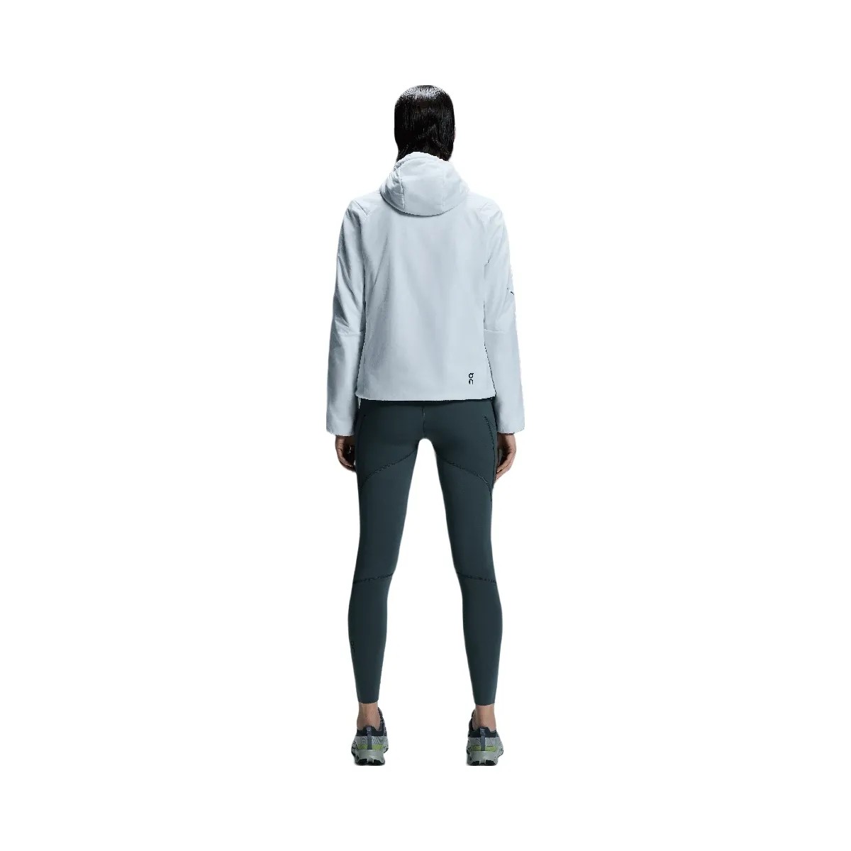 On Trek Jacket Insulated White - HypeFly India View 3