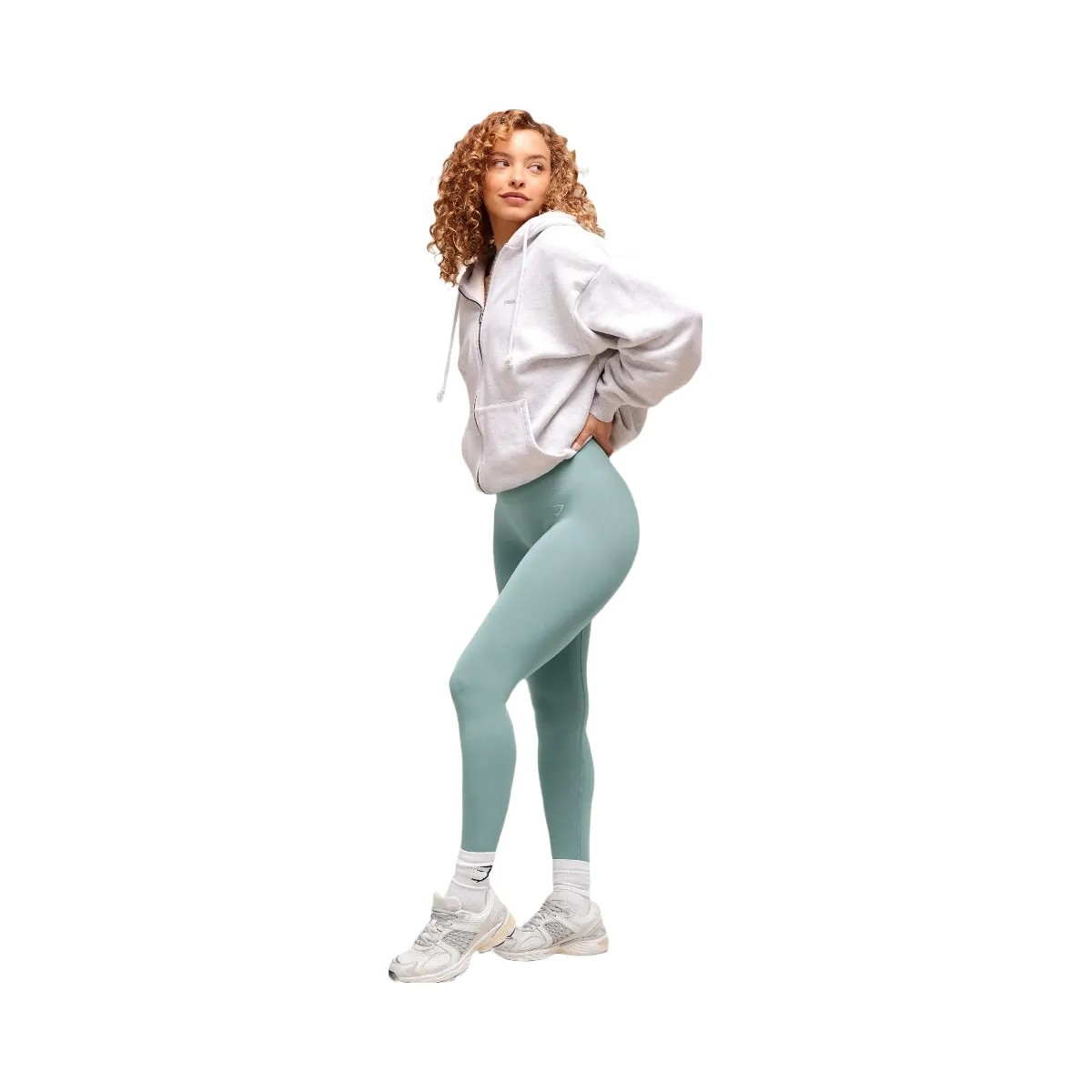 Gymshark Soft Sculpt Leggings - Rest Blue - HypeFly India View 3