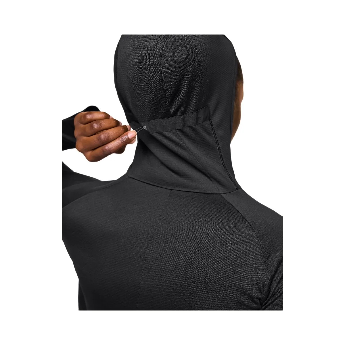 On Climate Zip Hoodie Black - HypeFly India View 3