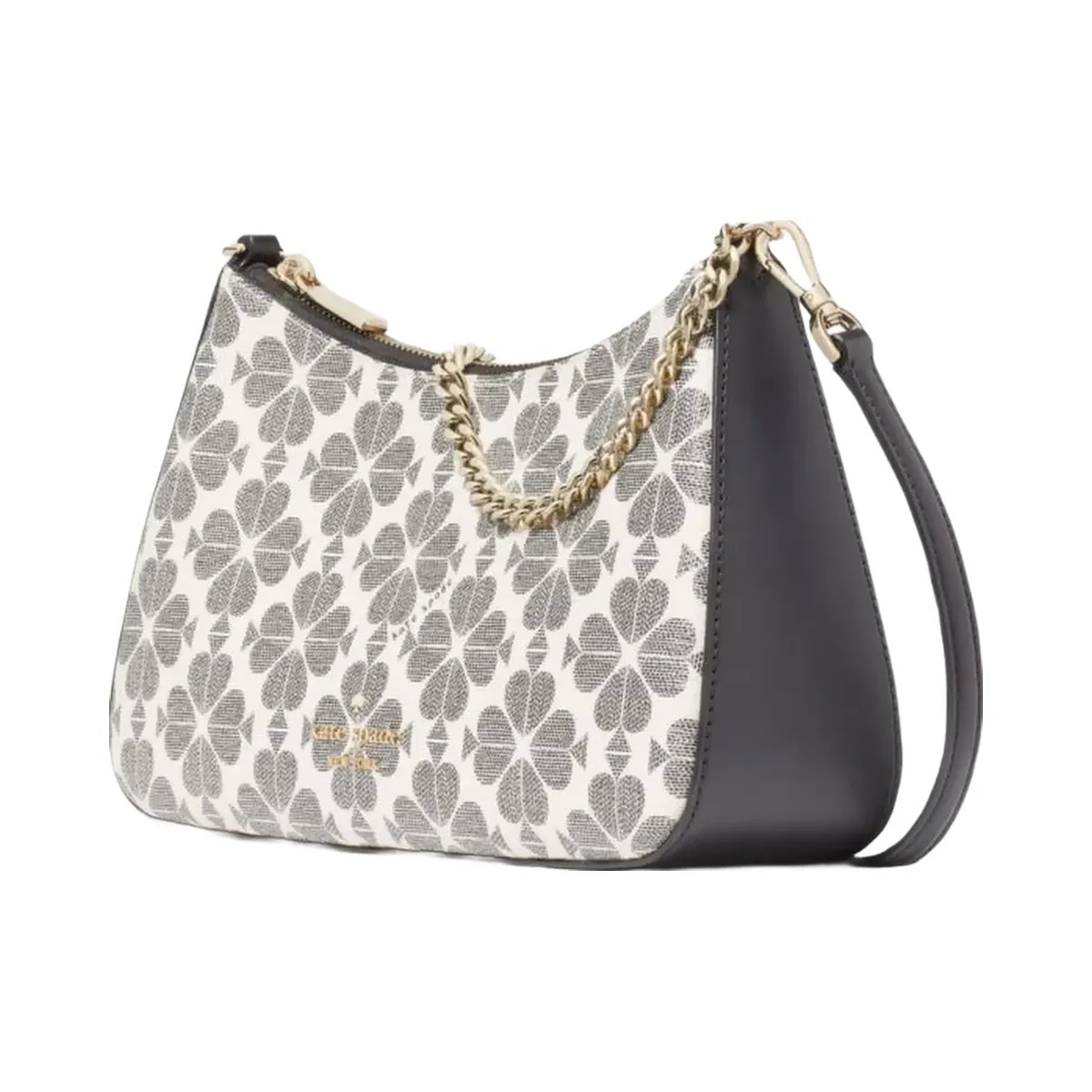Kate Spade Signature Spade Flower Medium Convertible Crossbody Black Multi - HypeFly India View 3