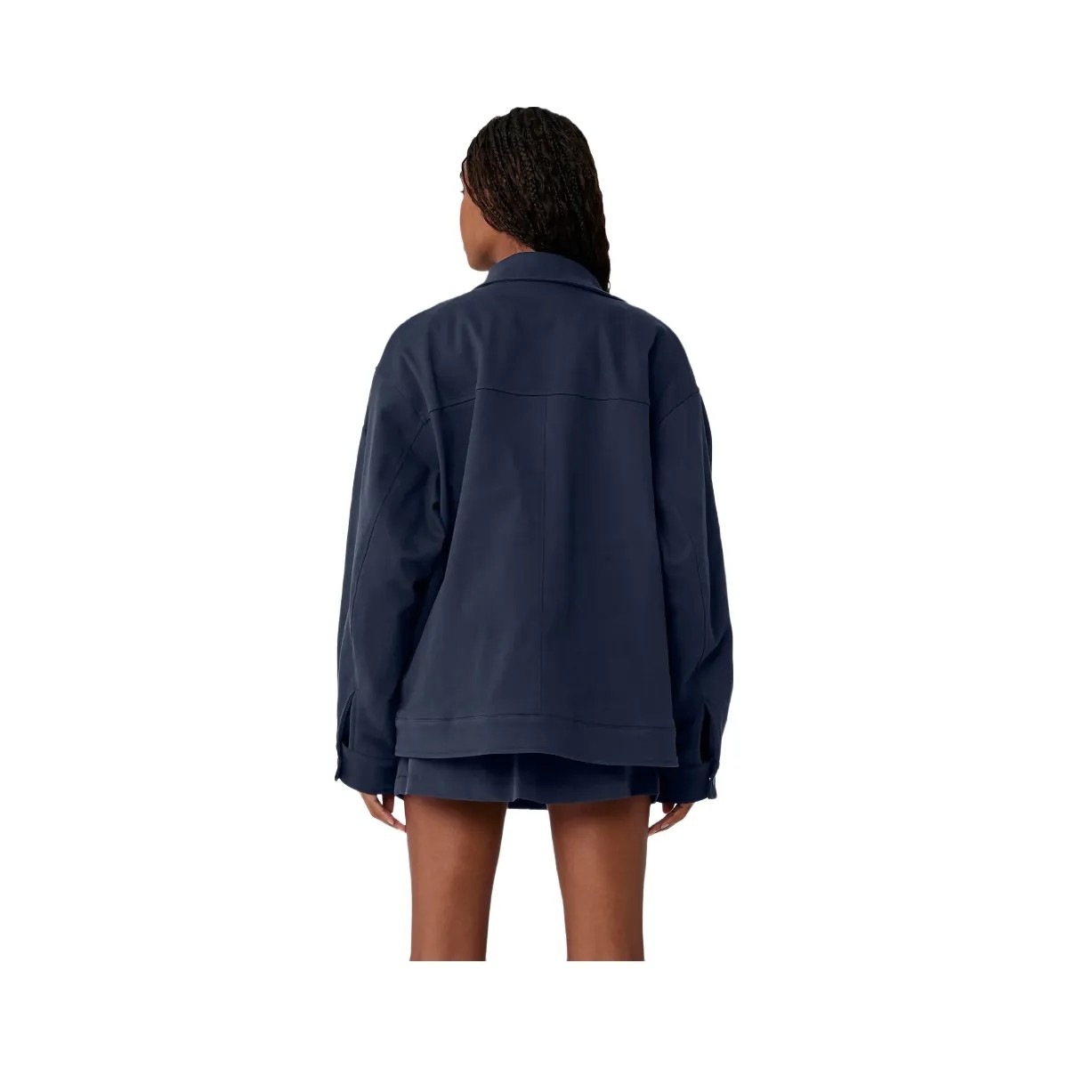 Alo Women's Unisex One Up Jacket - Navy - HypeFly India View 3