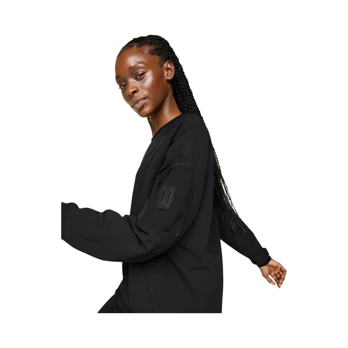 On Studio Pullover Black - HypeFly India View 4