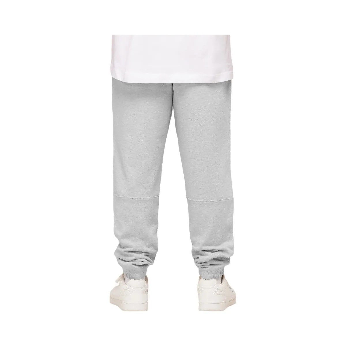 Gymshark Olde English Joggers - Soft Grey Marl - HypeFly India View 3