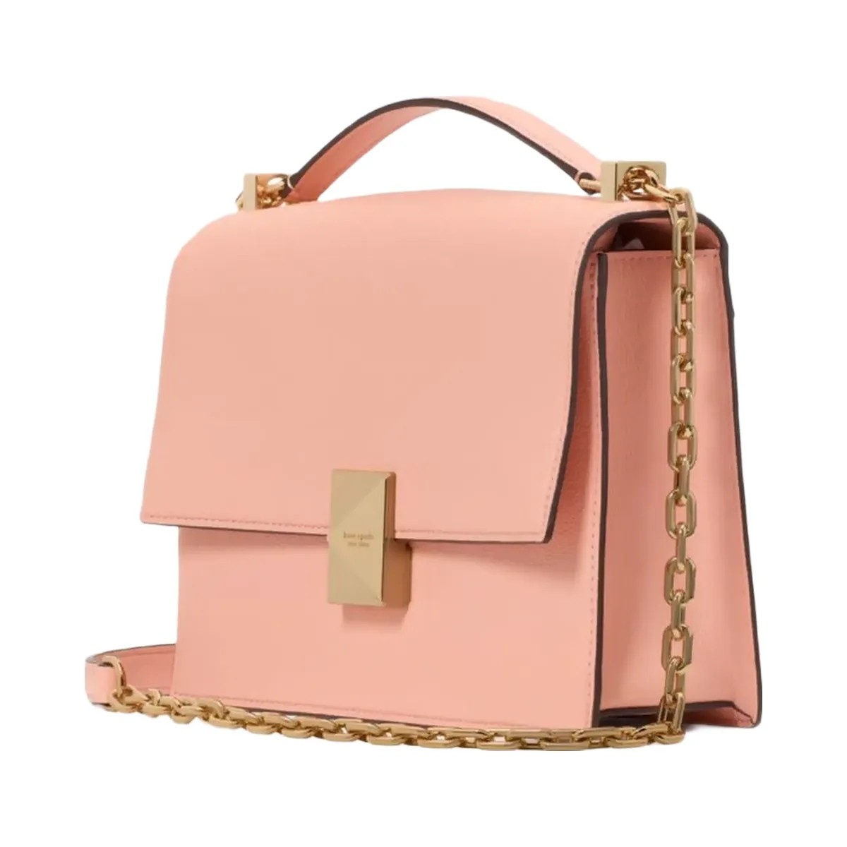 Kate Spade Deco Chain Shoulder Bag Apricot Cream - HypeFly India View 1
