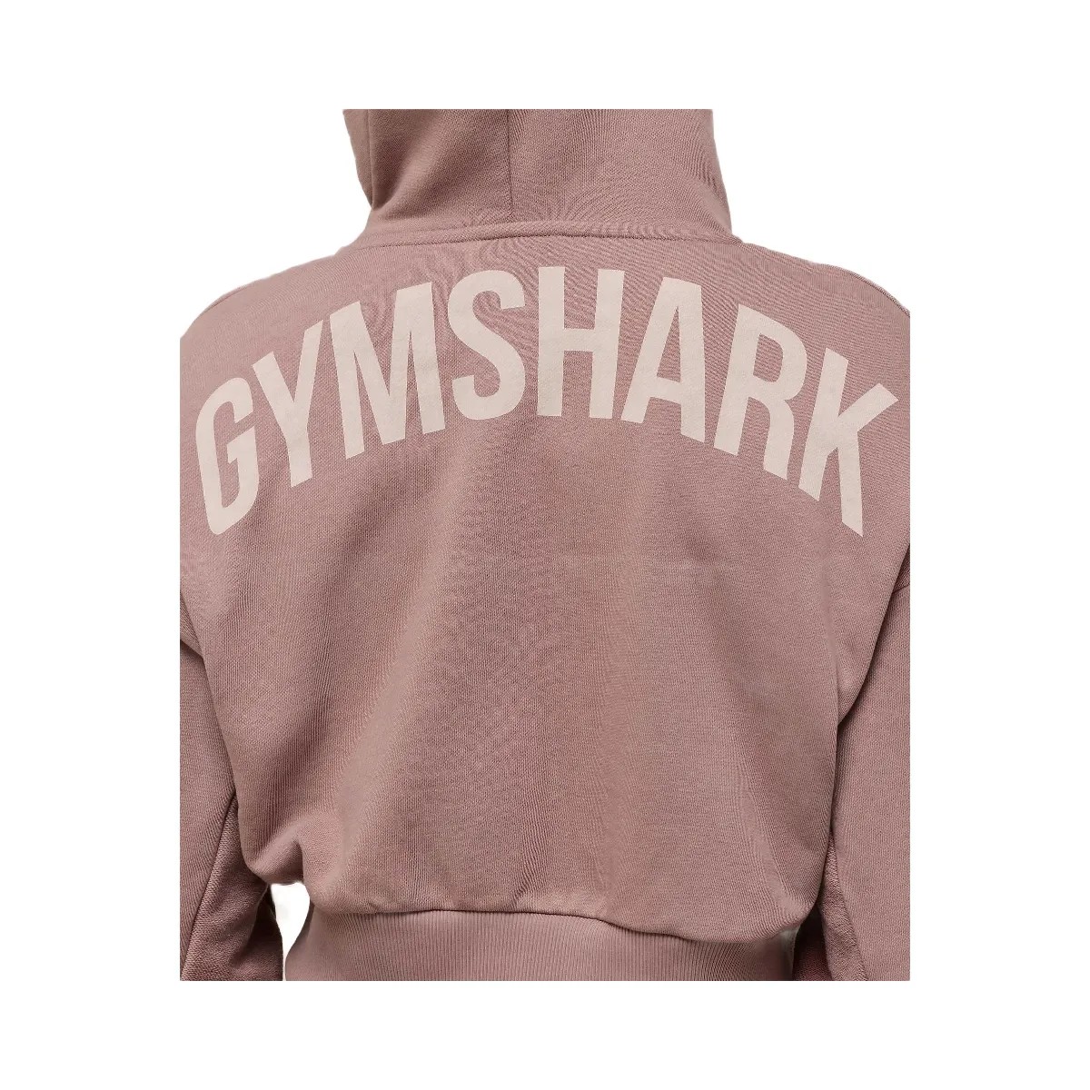 Gymshark Power Midi Zip Hoodie - Chestnut Pink - HypeFly India View 3