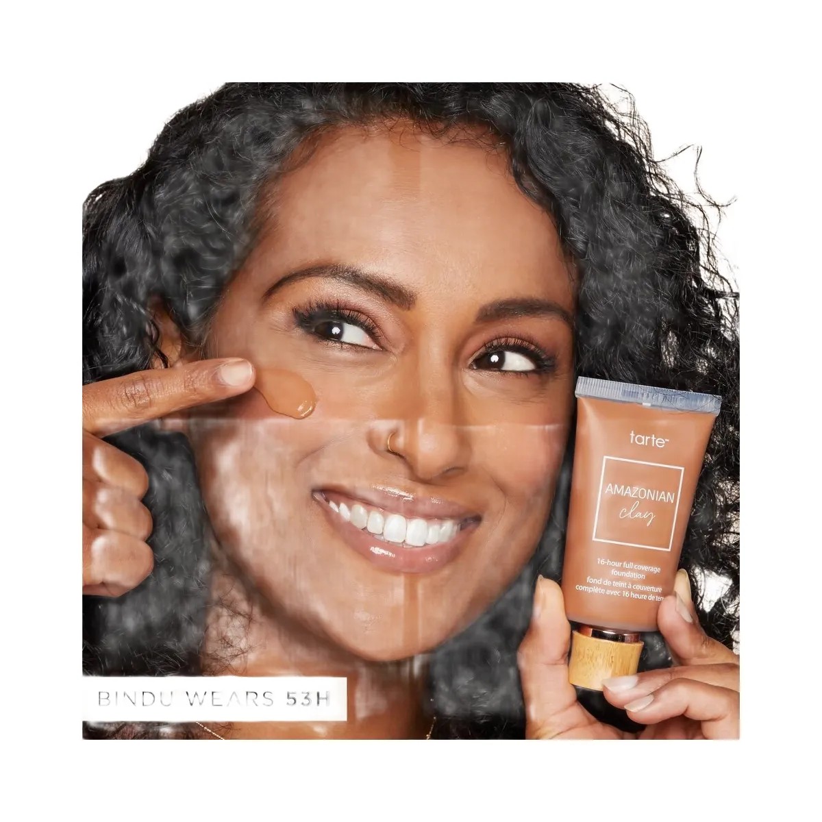 Tarte Travel Size Amazonian Clay 16-Hour Full Coverage Foundation - HypeFly India View 2