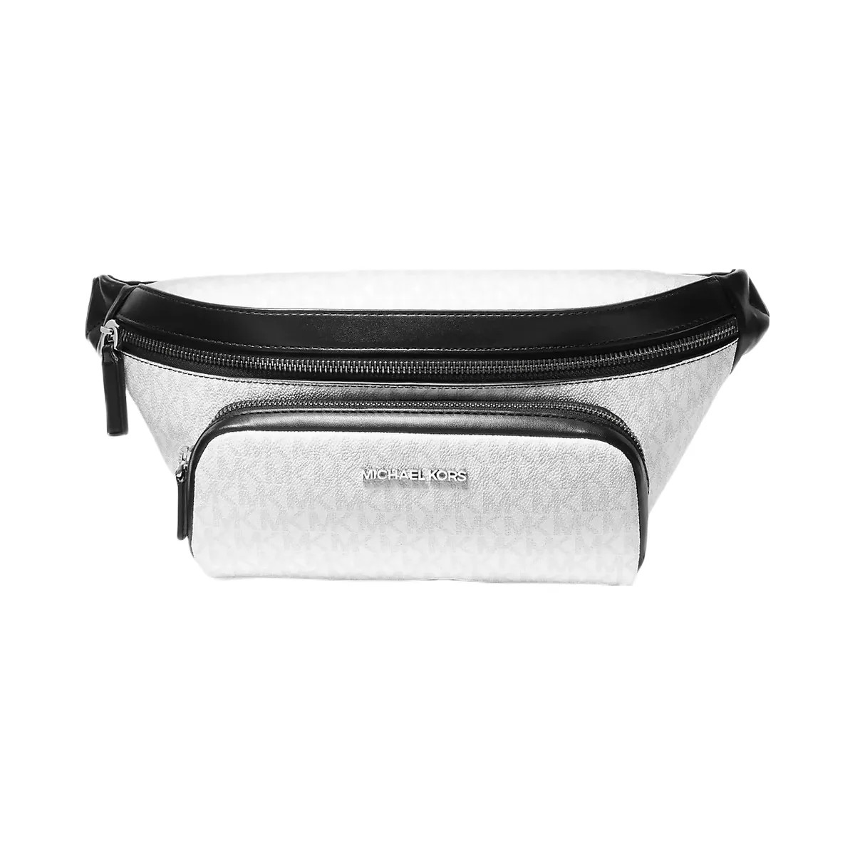 Michael Kors Cooper Logo Belt Bag Bright Wht - HypeFly India View 1