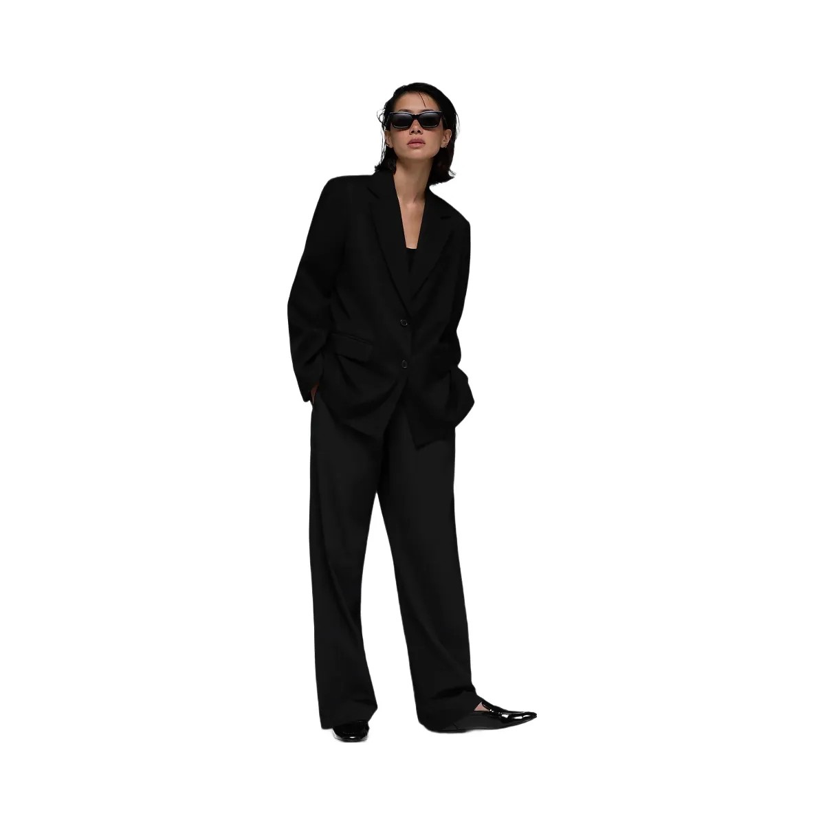 Alo Women's First-Class Blazer - Black - HypeFly India View 3