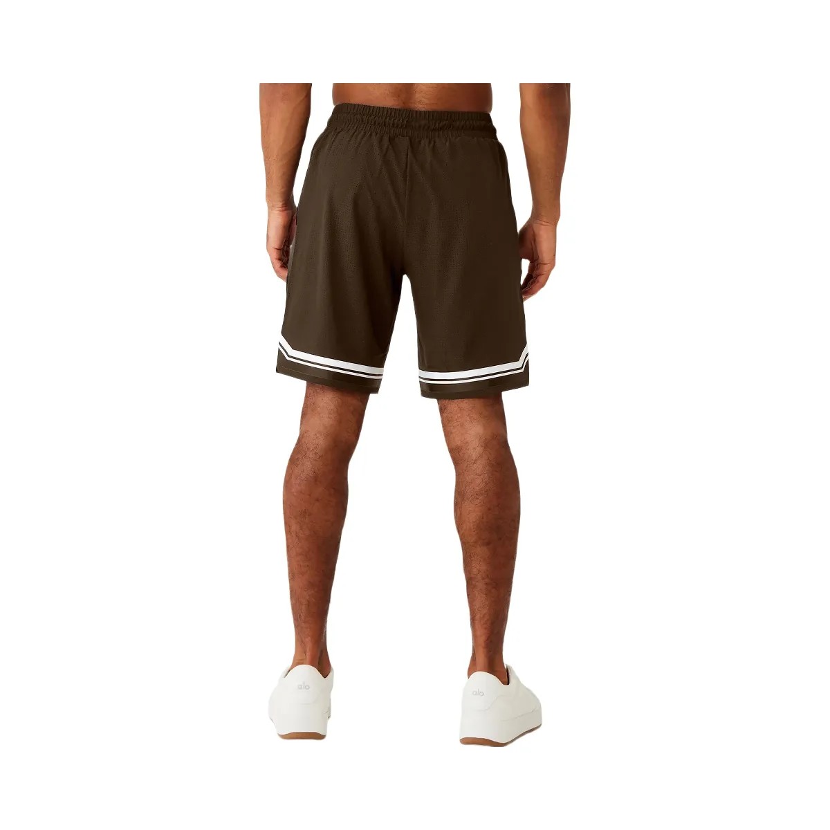 Alo Men's 9" Traction Arena Short - Espresso - HypeFly India View 4