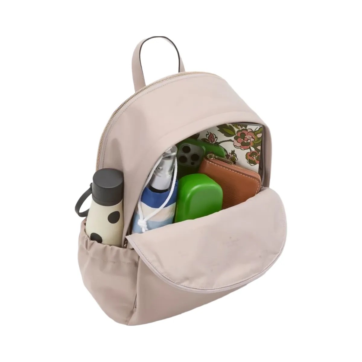 Kate Spade Carter Nylon Large Backpack Cozy Grey - HypeFly India View 6