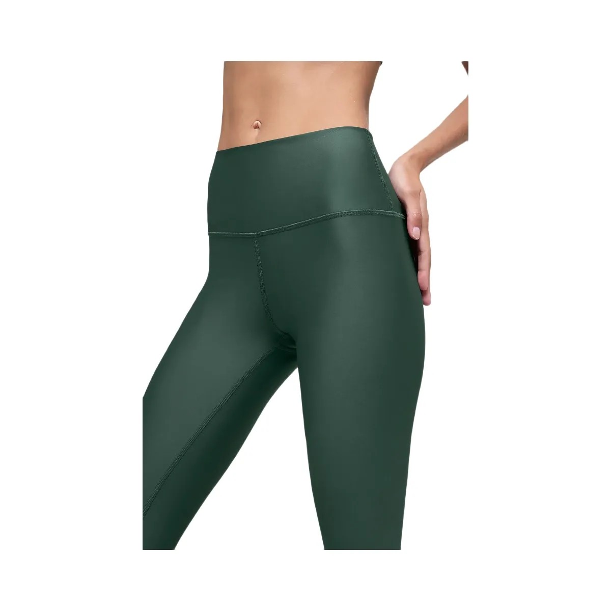 Alo Women's High-Waist Airlift Legging - Clover Green - HypeFly India View 2