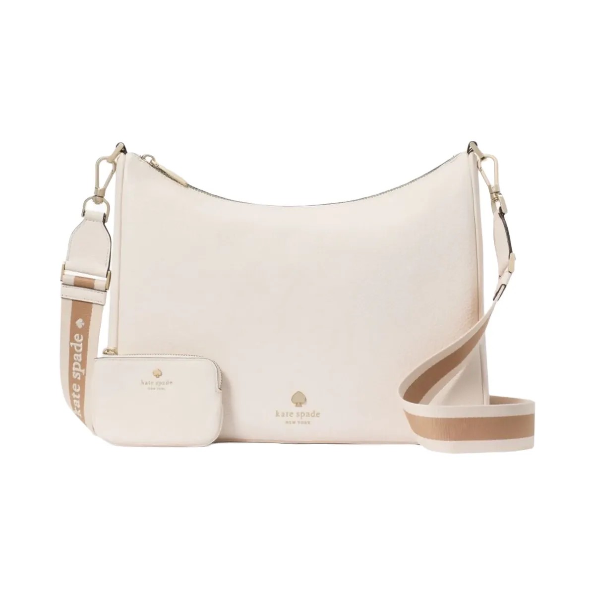 Kate Spade Emma Large Crossbody Bag Parchment - HypeFly India View 1
