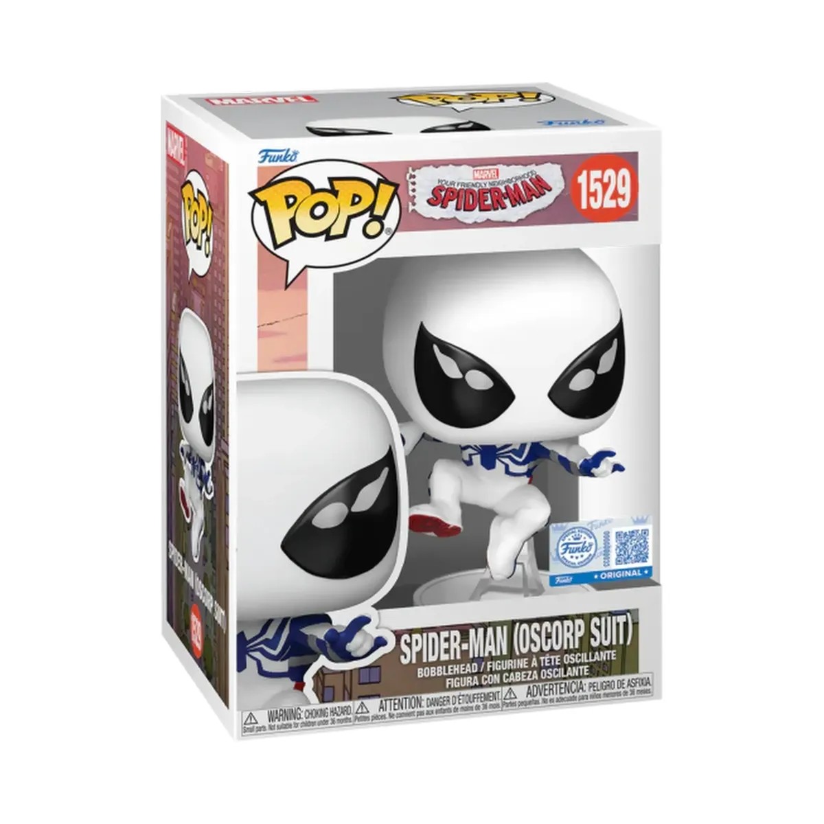 Funko Pop! Your Friendly Neighborhood Spider-Man (2025) - Spider-Man (Oscorp Suit) #1529 - HypeFly India View 1
