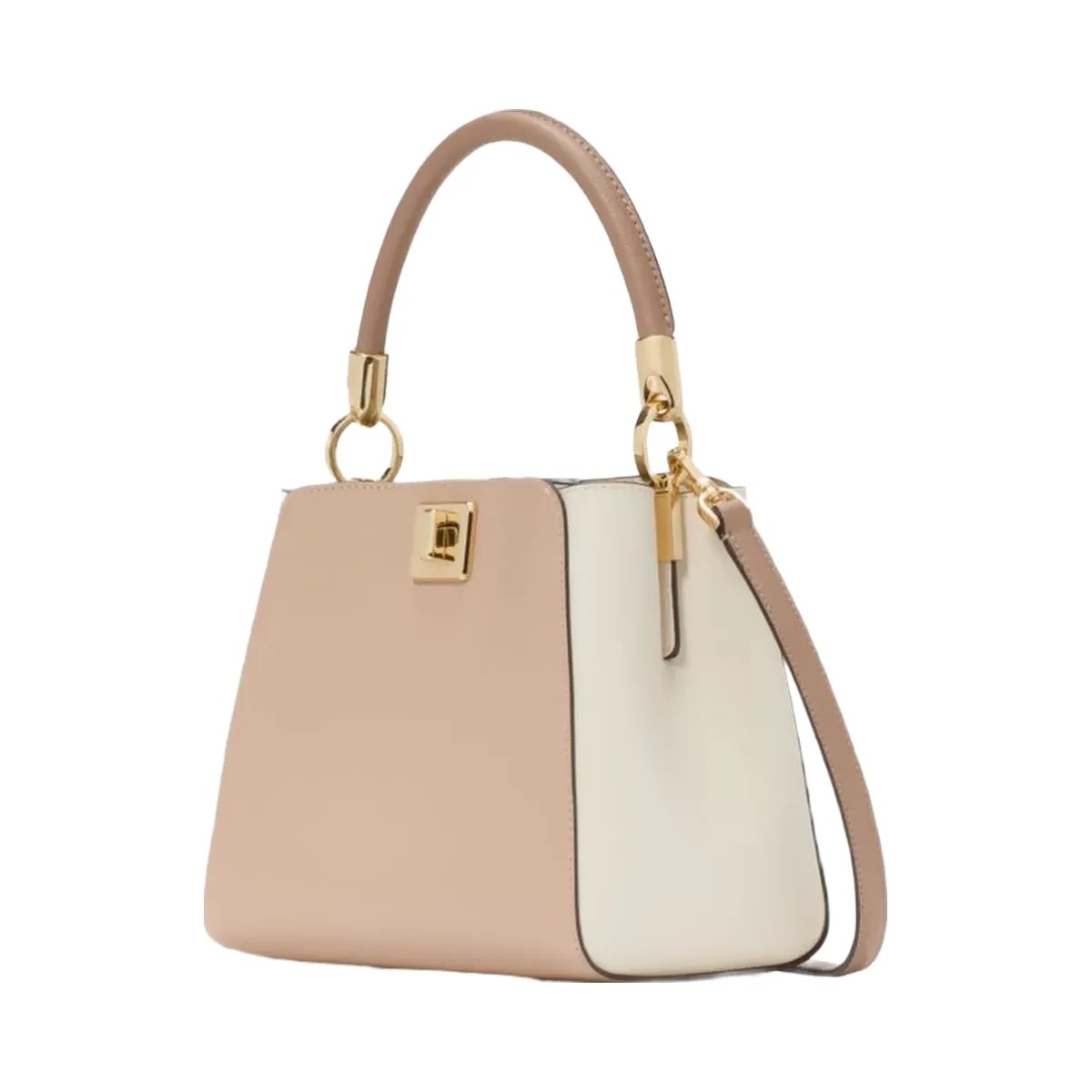 Kate Spade Phoebe Small Top Handle Bag Toasted Hazelnut Multi - HypeFly India View 3