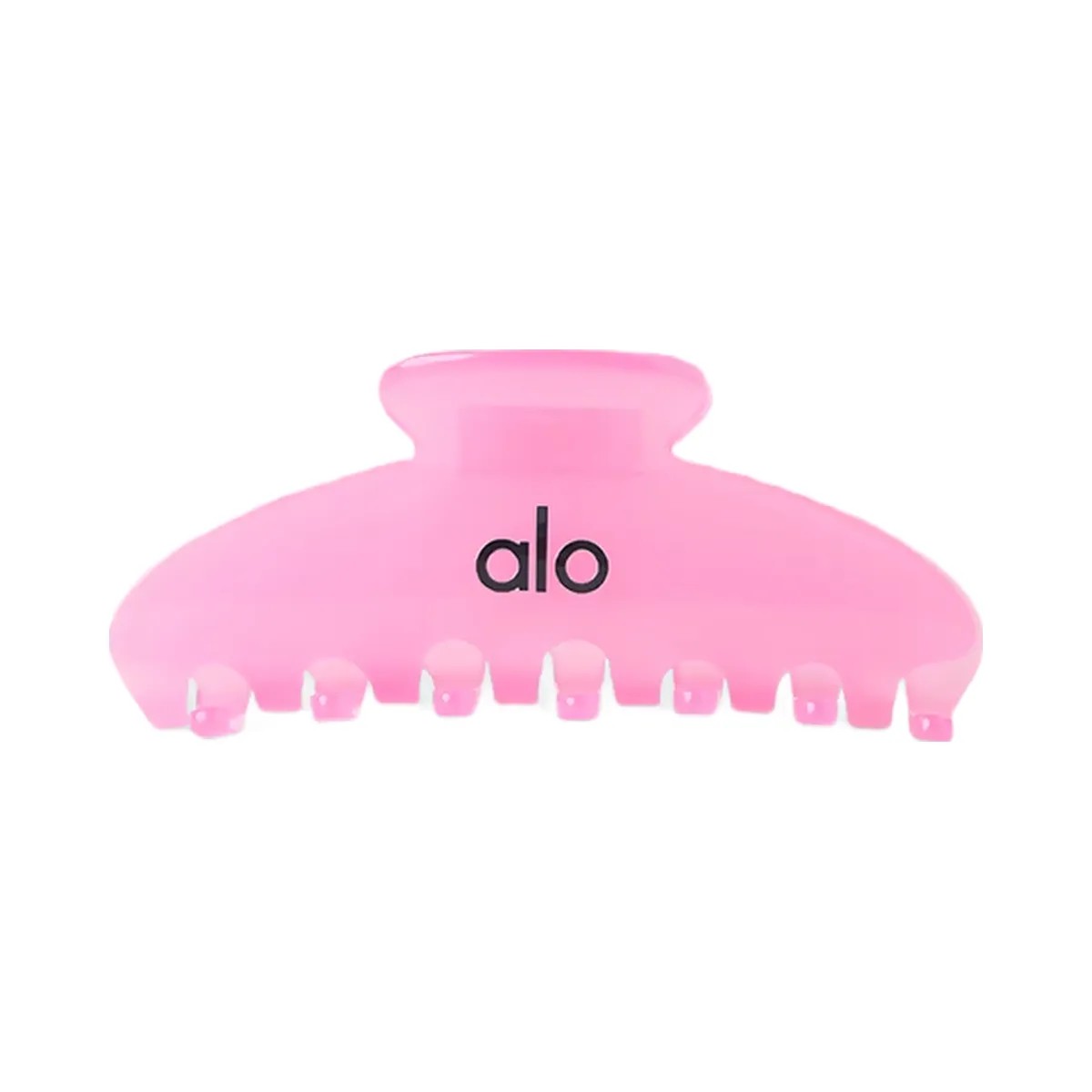 Alo Effortless Claw Clip (2-Pack) - Candy Heart Pink/Bright Red - HypeFly India View 4