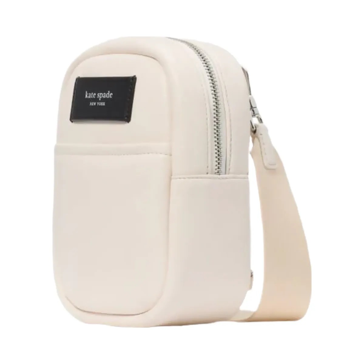 Kate Spade Label Small Convertible Crossbody Parchment - HypeFly India View 3