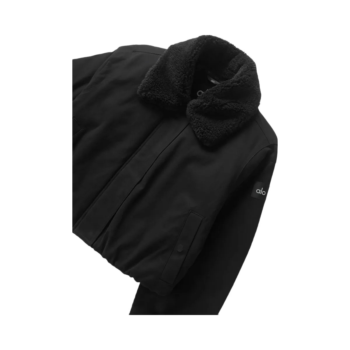 Alo Women's Navigator Jacket - Black - HypeFly India View 6