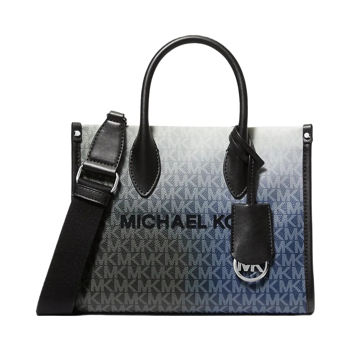 Michael Kors Mirella Small Ombre Signature Logo Crossbody Bag Black Combo - HypeFly India View 1