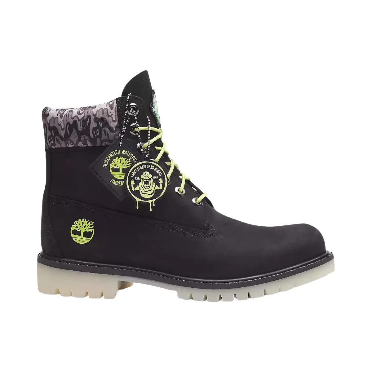 Timberland 6" Premium Waterproof Boot Ghostbusters Black - HypeFly India View 1