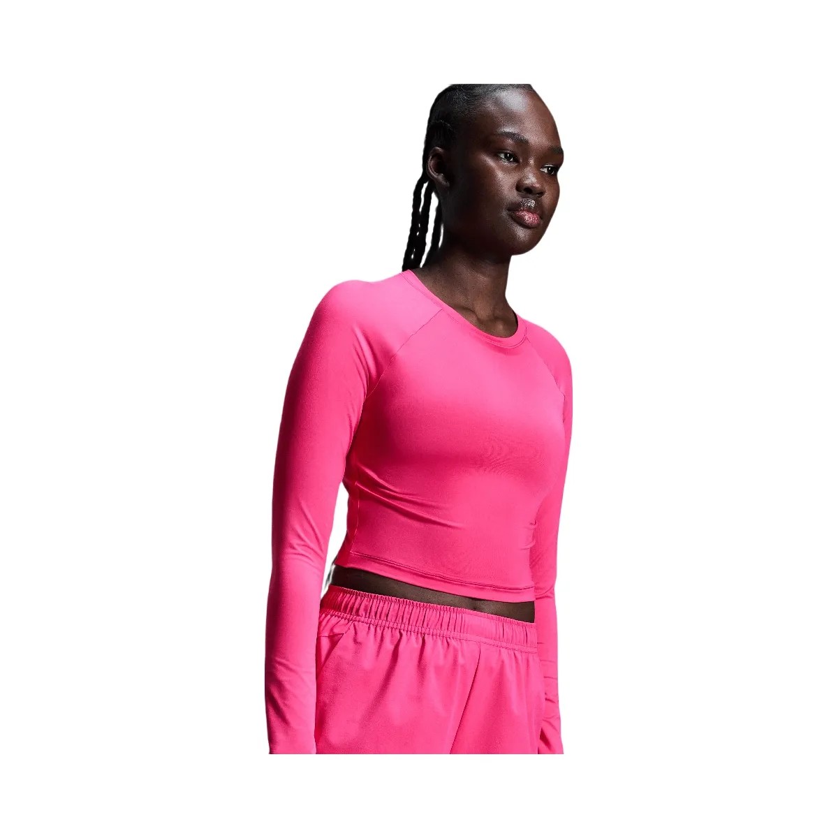 On Movement Long-T Crop Pink - HypeFly India View 3